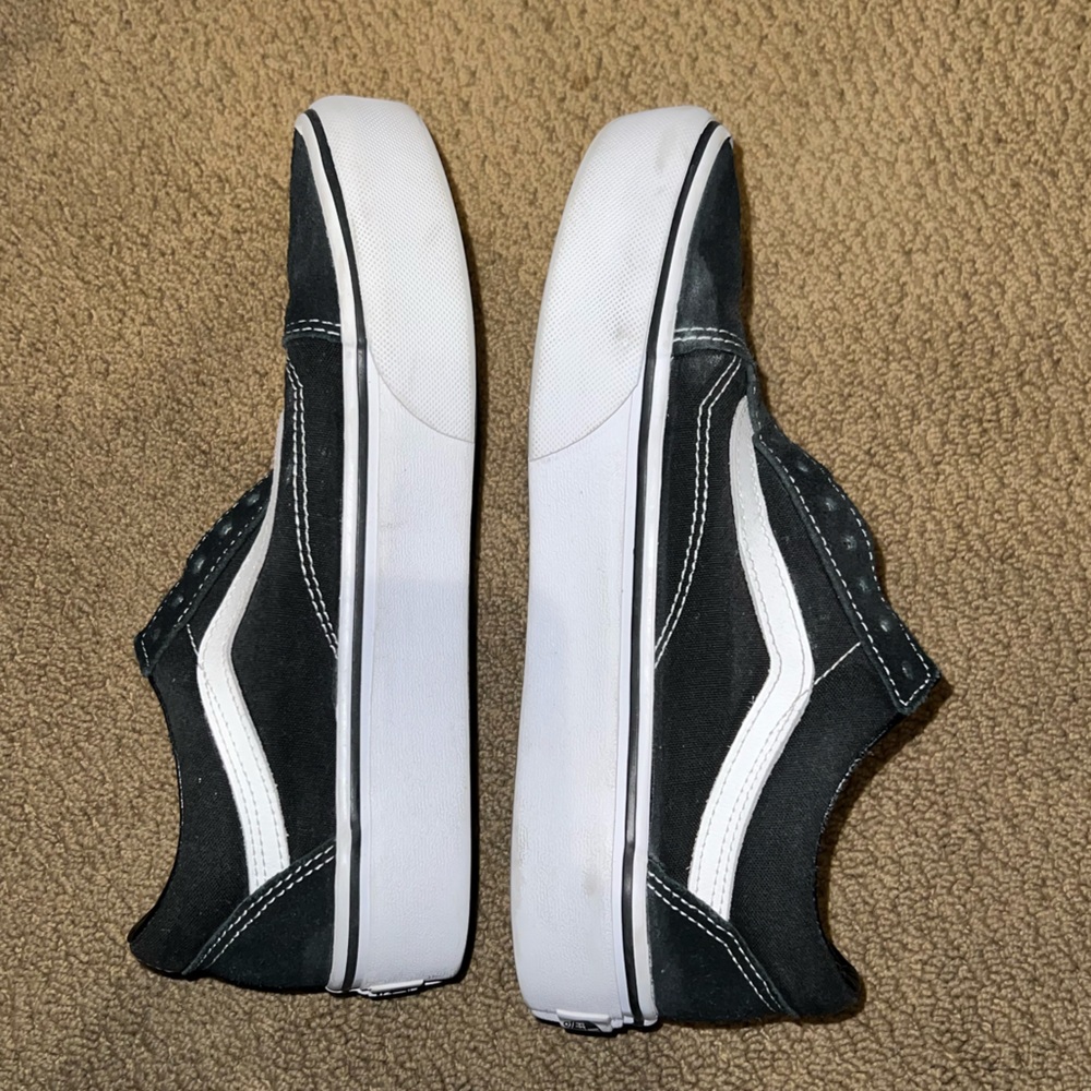 Vans Black and White Sneakers